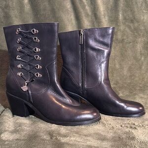 Harley Davidson Women’s Black Leather Boots